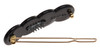 France Luxe Scalloped Tige Boule Barrette Nacro Black