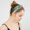 Jaciya 6 Pieces Knotted Bow Headbands for Women Fashion Wide Headband with Bow Bunny Ears Headband Vintage Hair Bands Gi