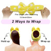 Shintop Sweet Super Soft Caroset Polka Dots Wash Cosmetic Headband Hairlace yellow polka dots