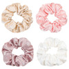 Scrunchies Women Hair Ties Big Silk Satin Scrunchy Hair Bands Elastic Hair Accessories Soft Large Scrunchies For Vsco Gi