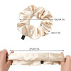 Scrunchies Women Hair Ties Big Silk Satin Scrunchy Hair Bands Elastic Hair Accessories Soft Large Scrunchies For Vsco Gi
