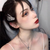 Halloween Skeleton Hands Hair Clips for Women Girls Rhinestone Skull Hair Clip Goth Punk Horror Hair Barrette Cosplay Co