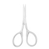 Motanar Beard Mustache Scissors Stainless Steel Mustache Trimming Shear Men Beard Scissors for Facial Body