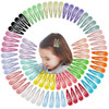 JIARON 80PCS Hair Clips 2 Inch NonSlip Metal Hair Barrettes for Girls Kids Baby and Women 20 Colors