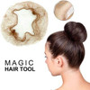 30Pcs Elastic Edge Mesh Invisible Hair Nets Hair Bun Holder for Ballet Dance Blonde