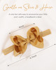 jollybows 40pcs Baby Girls Grosgrain Ribbon Hair Bows Headbands 4 Elastic Hair Band Hair Accessories for Infants Newborn