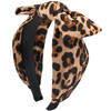 Leopard Headband Knotted Headbands for Women Wide Knot Dot Hairbands Hair Band Accessories Birthday Christmas Gifts for