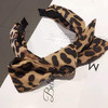 Leopard Headband Knotted Headbands for Women Wide Knot Dot Hairbands Hair Band Accessories Birthday Christmas Gifts for