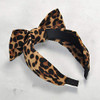 Leopard Headband Knotted Headbands for Women Wide Knot Dot Hairbands Hair Band Accessories Birthday Christmas Gifts for