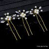 BEAYFILY Bridal Wedding Hair VineExtra Long Pearl and Crystal Beads Bride Head PieceSilver Hair Accessories for Women an