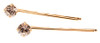 L Erickson Little Gem Bobby Pin Pair CrystalGold