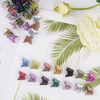 Butterfly Hair Clips Pastel Hair Clips for Tiweio 50 Pcs Small Hair Claw Clips Mini Hair Accessories for Girls and Women