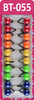 Tara Girls Twinbead Bubble Ball Ponytail Elastics 10 Pieces Selection BT55