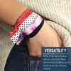 Kenz Laurenz 100 Hair Ties No Crease Ribbon Elastics Ouchless Ponytail Holders Hair Bands 100 Hair TiesSolids
