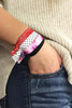 Kenz Laurenz 100 Hair Ties No Crease Ribbon Elastics Ouchless Ponytail Holders Hair Bands 100 Hair TiesMixed Prints Soli