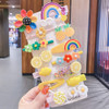SUKPSY 28 Pcs Colorful Hair Clips Cute Hair Accessories Flower Fruit Dessert Barrettes Hairpins for Baby Girls Teens Tod