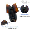 Parcelona French Oblong Tortoise Shell Brown Large 3 34 Celluloid Acetate Made in France Sturdy Jaw Hair Claw Clip with