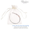 Parcelona French Spacer Brown Tortoise Shell Celluloid Acetate Flexible Headband for Girls