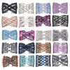 Ruihfas 12 PCS Magic Hair Side Combs Beaded Stretch Double Hair Side Combs Clips Bun Maker Hair Pins Hair Accessories fo