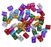 LASSUM 100 PCS Dreadlocks Hair Cuff 8mm Aluminum Dread Locks Metal Cuffs Hair Decoration Braiding Hair Jewelry Multicolo