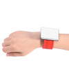 Magnetic Wrist Band Hairpin Hair Grip Holder Hair Clip Collector Hairdressing AccessoryRed