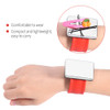 Magnetic Wrist Band Hairpin Hair Grip Holder Hair Clip Collector Hairdressing AccessoryRed