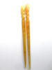 Myhsmooth Zzdzj 2 Count Handmade Organic Natural Sheep Horn Hair Sticks Hair Pins