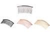 Ruwado 4 pcs 20 Teeth Metal Side Comb Veil Twist Vintage Fashion Classic Hair Comb Pin French Hair Clamp Accessories for
