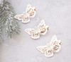 Ruwado 3 Pairs Butterfly Hair Clips Metal Gold Silver Vintage Retro Small Claw Hairpin Hair Styling Barrettes Accessorie