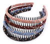 STHUAHE4PC Multicolor Protection Resin Teeth Comb Hair Hoop Hairband Headband Hair Accessories for female by Beauty hair