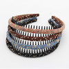 JOBAND Fashion floral teeth Headbands comb Hair Accessories Nonslip Hair bands Soft Comfy Hair Hoop for WomenGirl4 color
