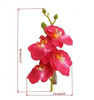 2PCS Hawaiian Orchid Flower Hair Clips Flowers Alligator Clips Hairpins Holiday Travel Wedding Decoration Hair Accessori