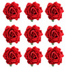 inSowni 9 Pack Big Rose Flower Hair Clips Brooch Pins Accessories for Women Girl Bridal 9PCS S2