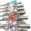 Set of 6 Metal Alligator Sectioning Clips for Women and girl Pretty Strong Clamp Hairpins NonSlip Hair Grips