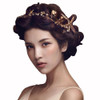 Scala Boutique Starfish Hairpins Wedding Wedding Hair Accessories Goldtone Flower Bridal Hair Pearl Jewelry Comb Hair Pi
