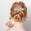 inSowni 4 Pack Luxury Glitter Sparkly Jeweled Gems Crystal Rhinestone Butterfly Metal French Barrettes Alligator Snap Ha