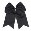 Girls Hair Bows Ponytail Holder Elastic Hair TiesLarge Cheer Hair Bows RedBlack