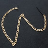Chamvino 6PCS Punk Metal Gold Tassel Ponytail MultiStrand Hair Chain Prom Party Hair Extension Chain with Clip for girls