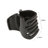 Yishenyishi 10 Pack Black Jaw Clips For Thick Hair Nonslip Hair Claw Clip for Women and Girls
