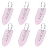 Mini Skater 6Pcs No Bend Hair Clip Makeup Pin Curl Clips No Crease Hair Clip for Hairstyle Bangs Waves Styling Hair Salo