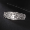TEAMER Fashion Vintage Celtic Knot Hair Clip Metal Barrettes Hair Accessories Pattern Engraved Headwear Styling Gifts fo