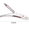 LONEEDY Pack of 10 Large Metal Stoving Varnish Hair Snap Clips35 inch Long Noslip Hair Clips Barrettes For Women and Gir