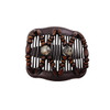 FXQHAN Women Magic Hair Combs Wood Beaded Stretch Double Side Combs Clips Bun Maker Hair AccessoriesPack of 5