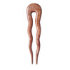 MaryCrafts Wooden Amber Wayvy Hair Pin Hair Fork Hair Stick Hair Accessory Handmade 5