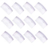 12Pcs 16 Teeth Hair Clip Combs Plastic Hair Side Combs Pin Clips Bridal Wedding Veil Combs for Women Girls Hair Accessor