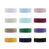 Lawie 60 Pack Bulk Super Soft Stretchy Elastic Nylon Headbands Bow Nude Hairband Slim Turban Headwrap Hair Ties Ponytail
