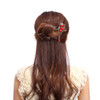 YOY Fashion Long Hair Decor Chinese Traditional Style Women Girls Hair Stick Hairpin Hair Making Accessory with Butterfl