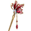 YOY Fashion Long Hair Decor Chinese Traditional Style Women Girls Hair Stick Hairpin Hair Making Accessory with Butterfl