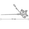 YOY Fashion Long Hair Decor Chinese Traditional Style Women Girls Hair Stick Hairpin Hair Making Accessory with Butterfl