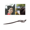 Lawie 7 Pack 7 Inch Vintage Retro Ancient Chinese Japanese Wood Chopsticks Hair Pins Picks Wooden Hair Sticks Sandalwood